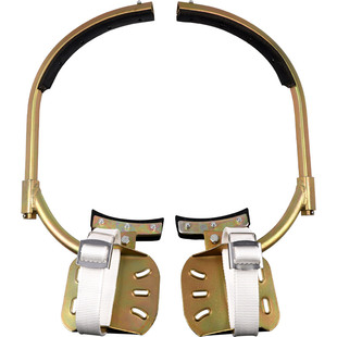 国标加厚电工脚扣攀爬器爬水泥杆防滑电线趴脚踏铁鞋电力电杆脚钩