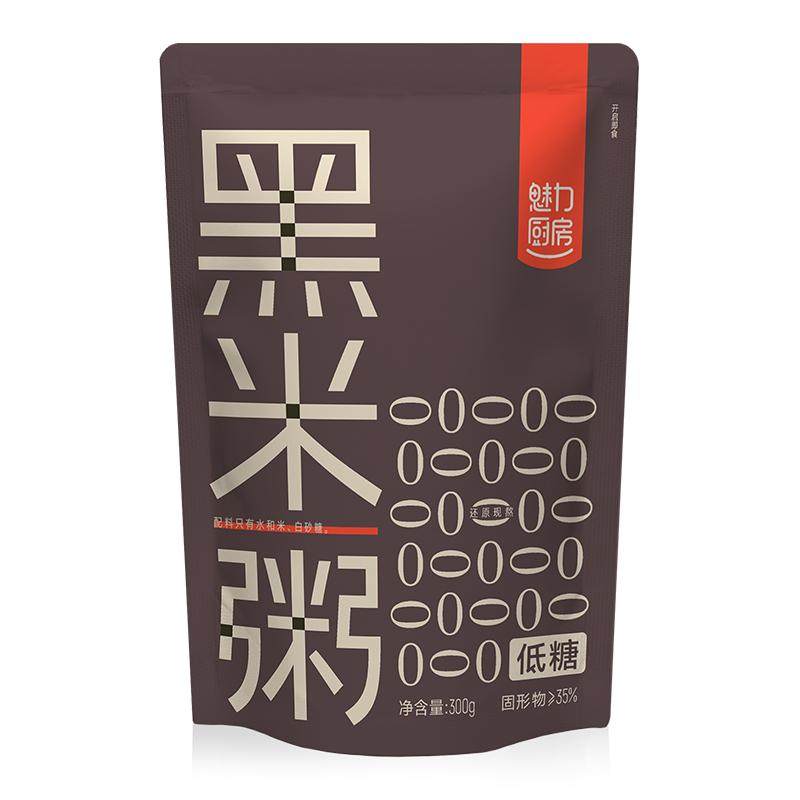 魅力厨房黑米粥营养即食家常粥