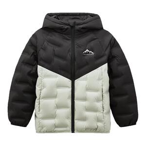 雪中飞kids儿童羽绒服冬季新款男童冬装轻薄女童保暖拼接羽绒外套