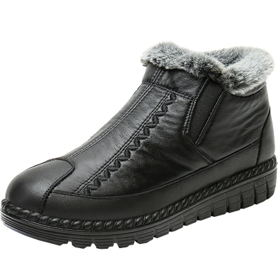 保暖加厚防滑雪地靴老北京布鞋