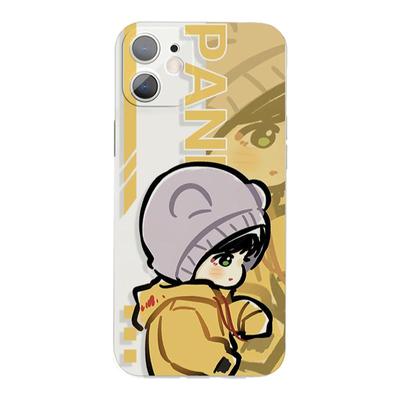 原创成毅小熊猫Q版可爱手机壳适用于苹果15荣耀80红米K70魅族iQOONEO5华为nova12活力版小米13OPPOReno11一加