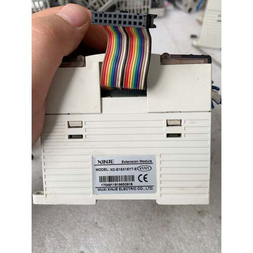 在线议价信捷PLC扩展模块，型号XD-E16X16YT-E，原装拆机