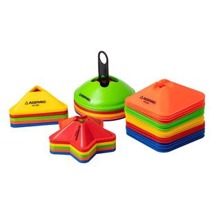 奥匹多功能标志碟PE加厚标志盘足球训练器材圆形方形星形障碍物