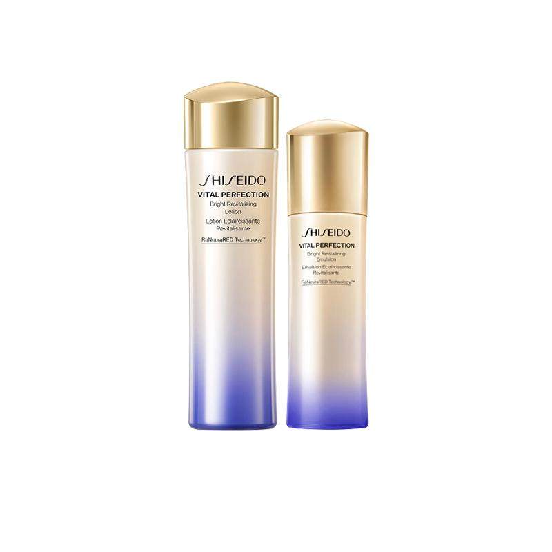 【自营】Shiseido/资生堂悦薇亮肤水乳套装护肤水+乳液清爽/滋润