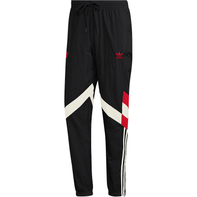 Adidas/阿迪达斯官方正品三叶草男士梭织足球运动拼接长裤IS6527