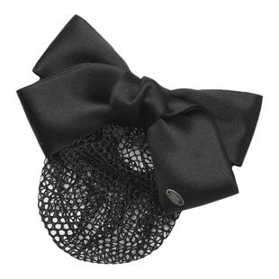 黑色头花女职业头发夹护士酒店服务员工作发网罩网兜银行空姐餐饮