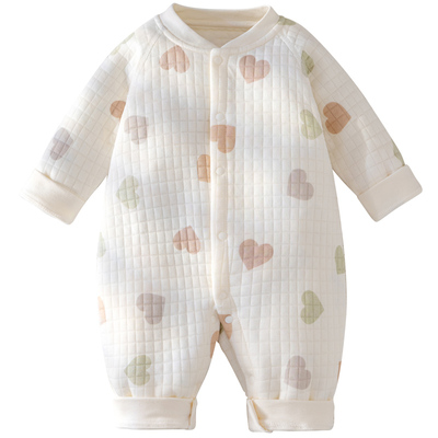 保暖无骨，宝宝秋冬连体衣