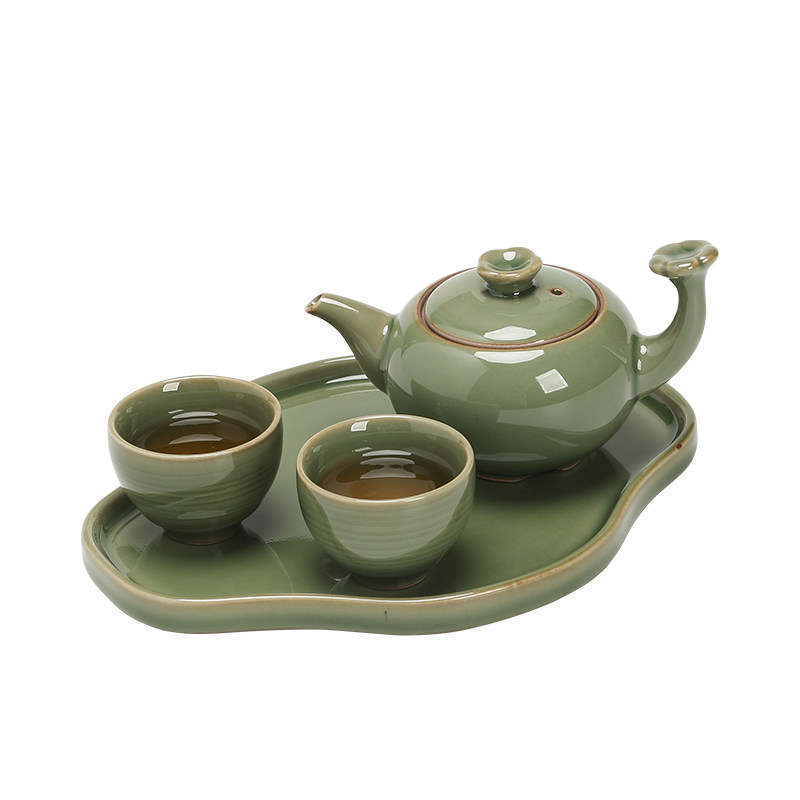 便携旅行茶具茶壶茶杯茶盘整套