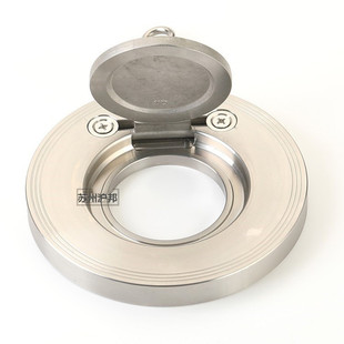 304不锈钢超薄型对夹止回阀H74W-16P软密封硬密封316L止回阀DN100