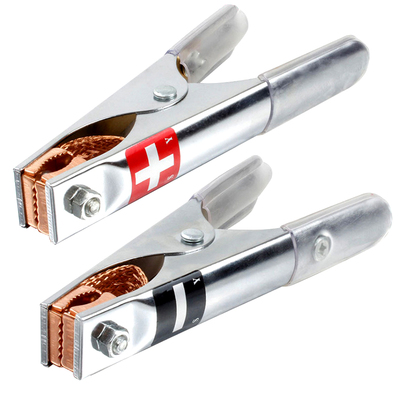 鳄鱼纯铜加厚强力大号电瓶连接线