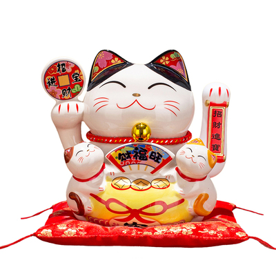 2025新款摇手招财猫摆件
