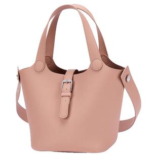 【卡拉羊x独白】超轻大容量水桶包时尚简约百搭女包手提斜跨两用