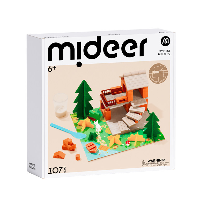 弥鹿diy小屋真砖真瓦盖房子玩具