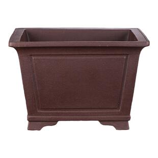 宜兴高端精品紫砂花盆四方盆大号陶瓷花盆景盆方形高档簕竹专用盆