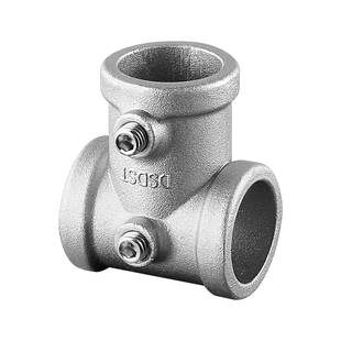 25/32mm镀锌管接头晾衣货架服装展示葡萄架三通紧固件连接件弯头