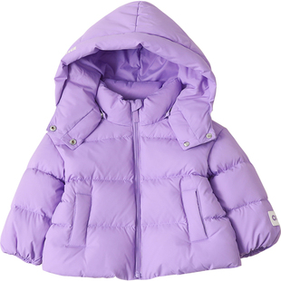 康衣儿童装羽绒服加厚小中大童连帽冬季新款女童羽绒服外套