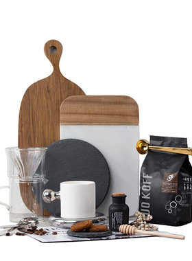 北欧轻奢样板间厨房台面摆件饰品