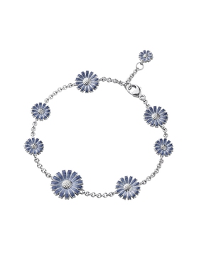 新婚礼物Georg Jensen乔治杰生DAISY小雏菊系列8朵雏菊手链礼物