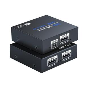 Nexhype HDMI分配器一分二同时显示分屏器一进二出一台电脑两个显示器双显示屏dvi分线器vga电视机顶盒一拖二