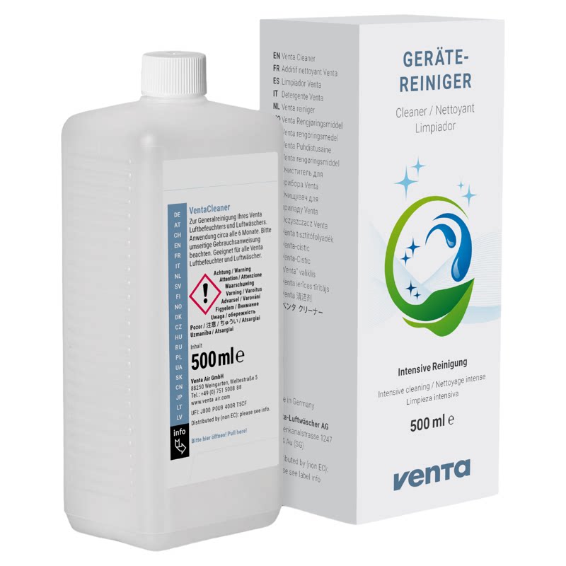 德国原装进口Venta加湿器清洁剂500mL 强效除水垢通用型