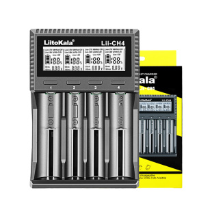 四槽18650多功能锂电池充电器21700尖头1.2V镍氢3.2V铁兼容1.5V