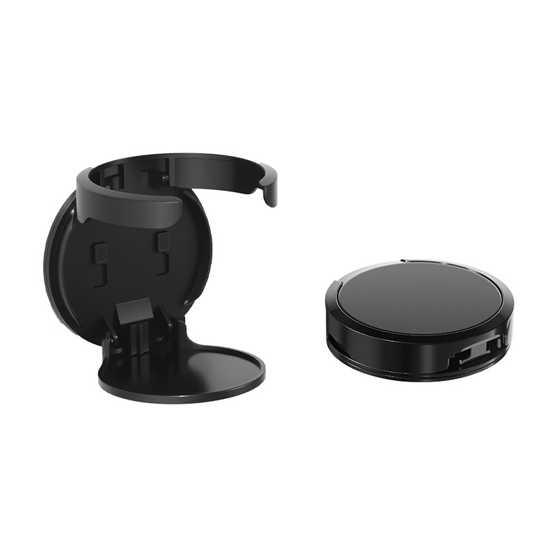 电动车折叠水杯架卡通升级车门固定挂式车用折叠款饮料架杯架托