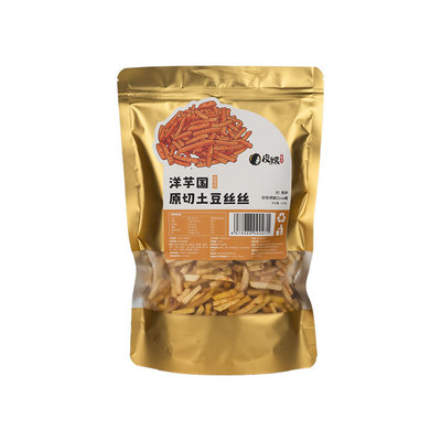 皮孃双温锁脆咖喱味土豆丝