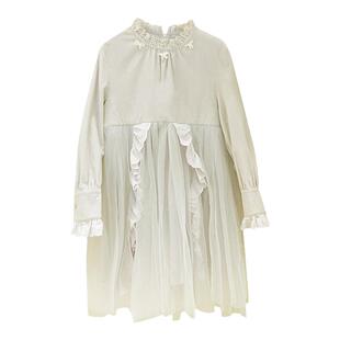 Qimoo淇木秋季新款童装女童宽松可爱公主长袖连衣裙QCL3LC240B