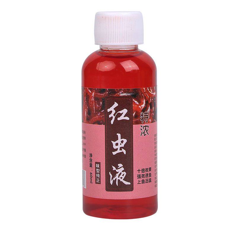 红虫液高浓度小药鲫鲤鱼浓缩窝料野钓果酸黑坑钓鱼大麦红薯添加剂