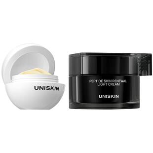 优时颜3.0微笑眼霜18g+2.0黑引力面霜50g轻盈版淡纹紧致抗皱