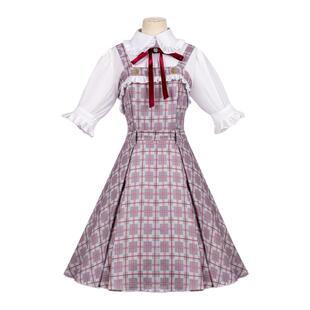 真爱百合cos真奈美校服神崎爱实日常洋装二次元cosplay动漫连衣裙