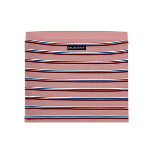 Called Back一片式抹胸背心女2026春夏新款辣妹条纹裹胸无袖上衣