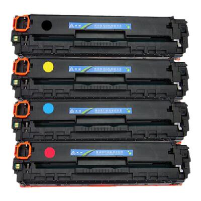 英联 适用惠普CB540a粉盒 HP CP1215 1515 1518 1312 LS-CB540A CB541A CB542A CB543A硒鼓 黑红黄蓝色彩鼓