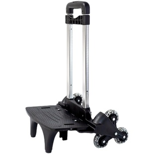 拉杆书包拉杆架小学生通用三轮爬楼手拉车儿童背包拉杆车折叠男女