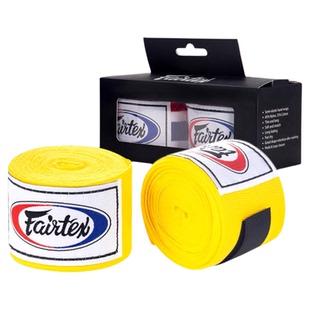 Fairtex泰国拳击绑带泰拳缠手带护手绷带菲泰HW2搏击散打男女儿童