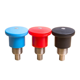 VGN822迷你复位型旋钮柱塞碳钢分度销定位柱B型VCN218M8M10M12M16