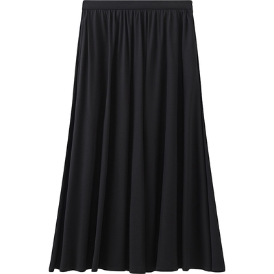 【商场同款】播26夏新品伞裙女简约垂感气质半身裙BDT2BD1736