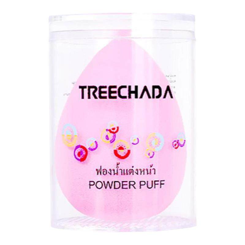 泰国TREECHADA天然乳胶水滴粉扑干湿两用美妆蛋化妆定妆工具