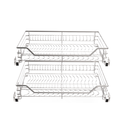 亿升隆304不锈钢抽屉式双层