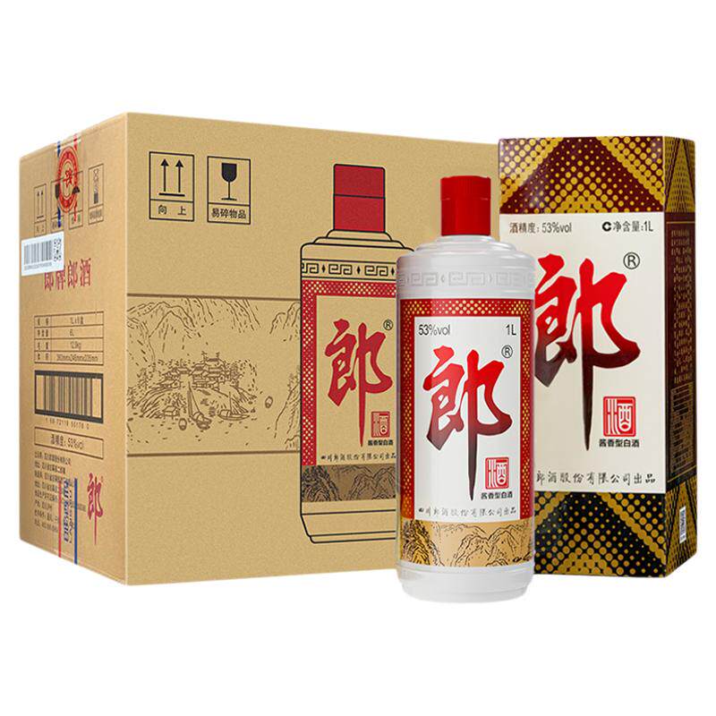 郎牌郎酒1000ml装53度酱香型大瓶