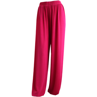 真冰丝高弹太极裤武术练功裤宽松舒适男女款瑜伽灯笼裤子大正健身