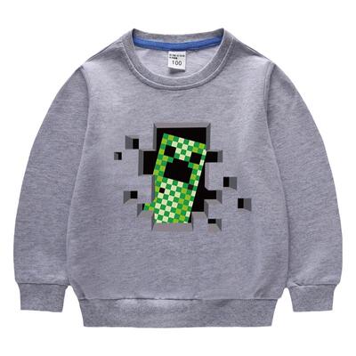 我的世界新款中小童装卫衣