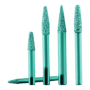 威特钎焊锥度球头刀花岗岩浮雕雕刻刀数控雕刻机刀头石材雕刻刀具