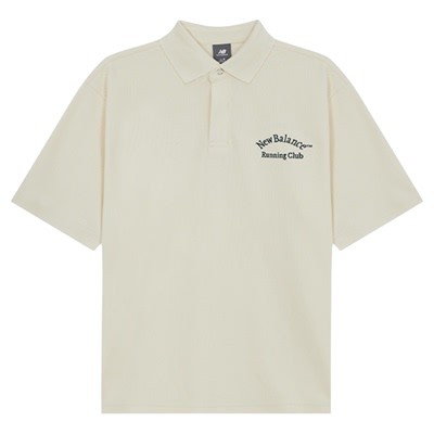 New Balance Running运动休闲百搭简约短袖Polo衫 男女款NFE31241