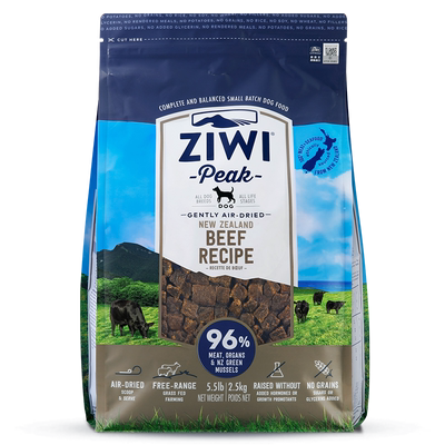 自营ZIWI无谷低敏牛肉狗粮2.5kg