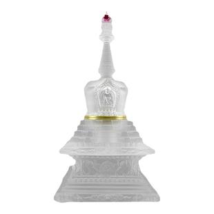 琉璃菩提塔藏传密宗寺院佛堂供奉礼品装藏甘露舍利子如来八塔佛塔