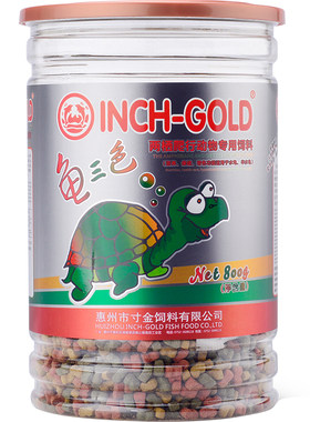 寸金乌龟饲料三色补钙经济通用