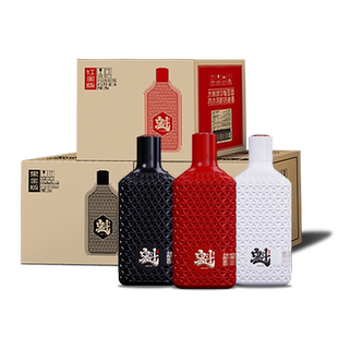 魁五首 酱香型白酒53度500ml*6 黑金整箱装 纯粮酿造 大曲坤沙