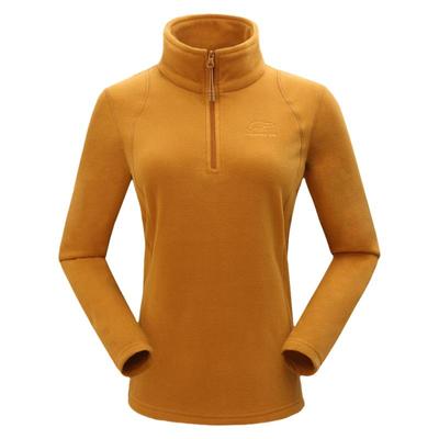 诺思山女抗静电保暖套头抓绒衣