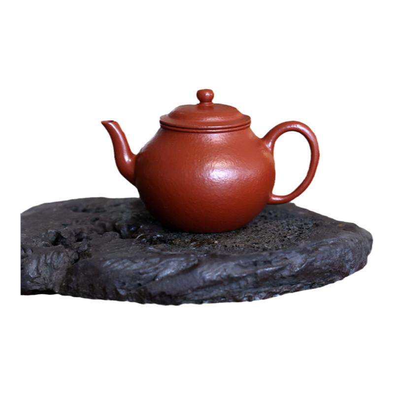 慕古造型粗砂皱皮朱泥手工制作